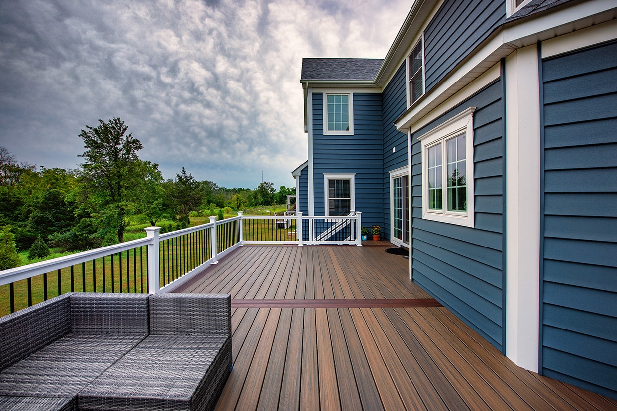 Modern Deck With Steps 6