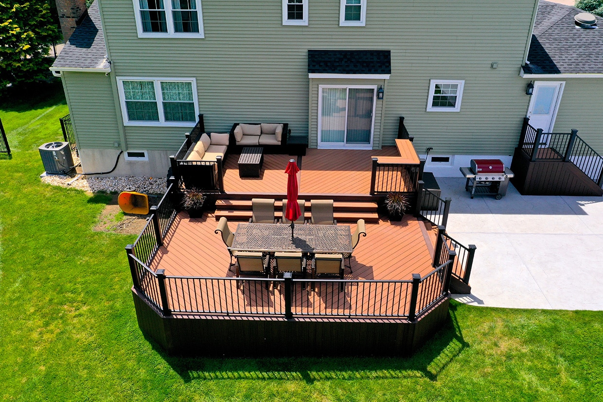 Multilevel Deck With Open Concept 1