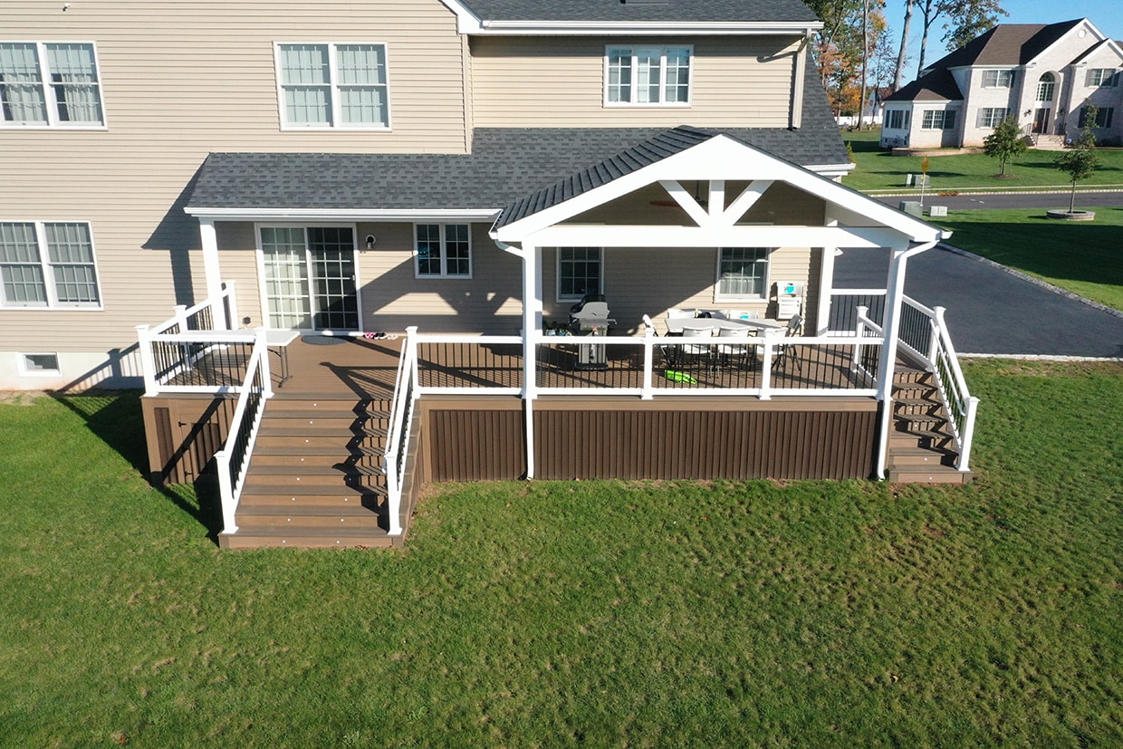 Deck And A Frame Open Porch 17