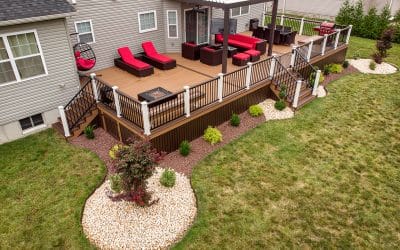 Deck With Hip Style Open Porch 12