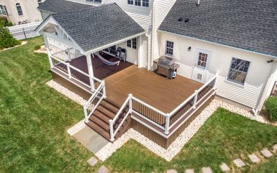 Second Story Modern Deck With Steps 30