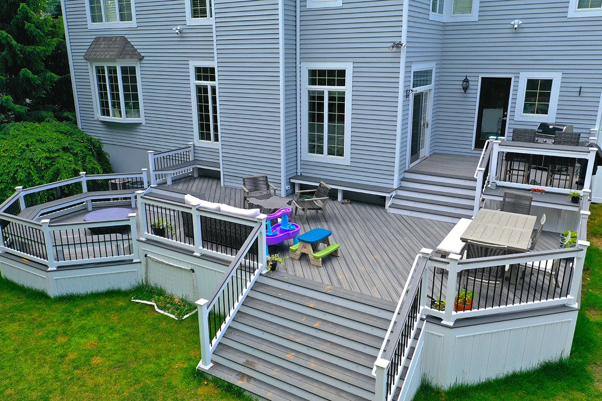 Deck With Fire Pit 5