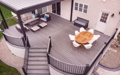 Deck With Built In Benches 26