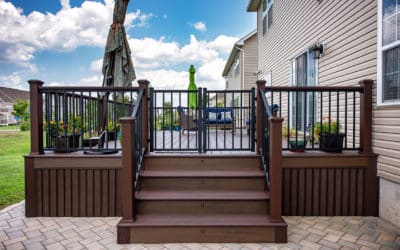Beautiful Deck Complimenting A Great Backyard In White House Station 14