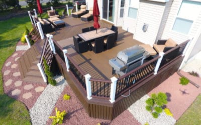 Modern Deck With Cable Railings 24