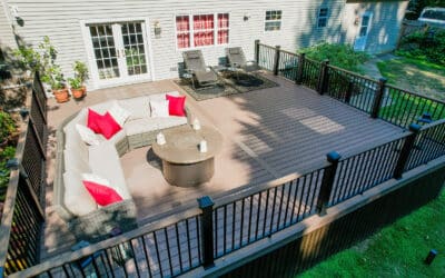 Multi Level Deck With Built In Planters 14