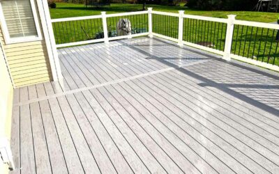 New Deck With Cable Railings 14