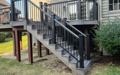 400 sq ft deck resurface + build new steps