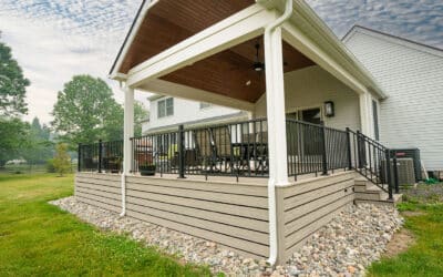 Modern Deck With Cable Railings 18