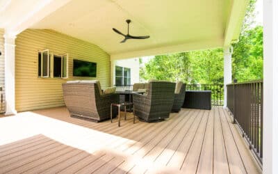 Modern Deck With Cable Railings 22