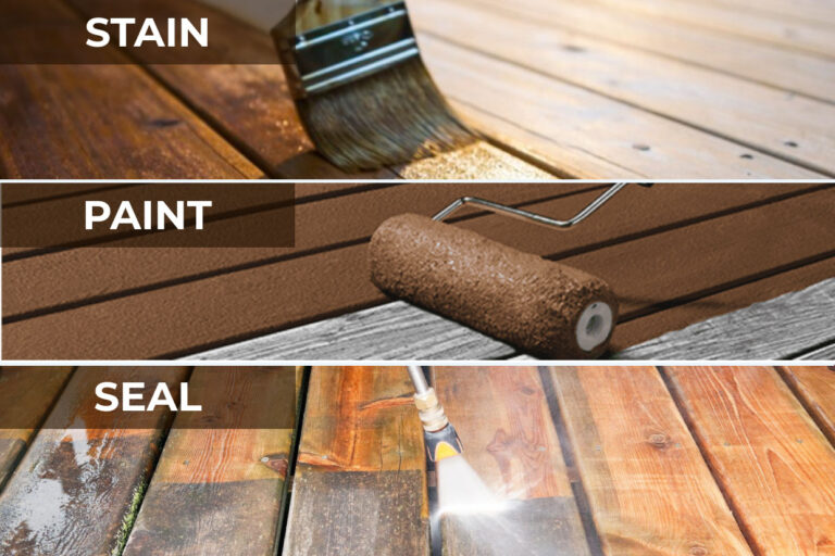 Stain, Paint, Or Seal? Choosing The Right Deck Finish