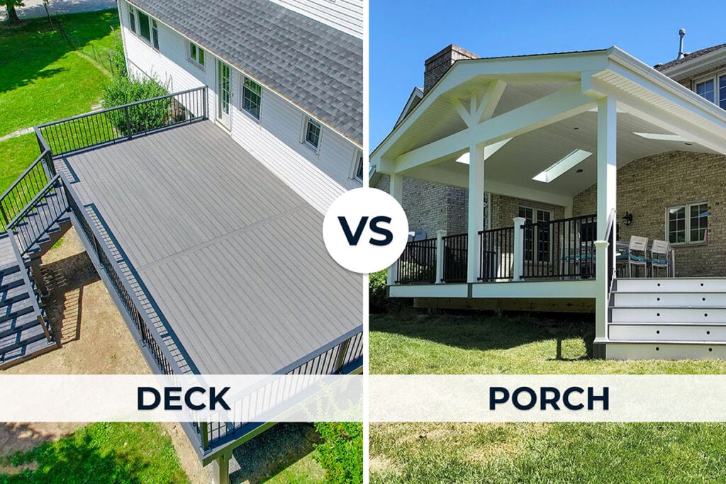 deck vs porch