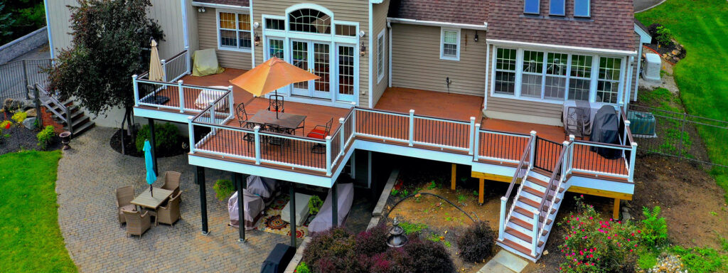 two tone deck color schemes