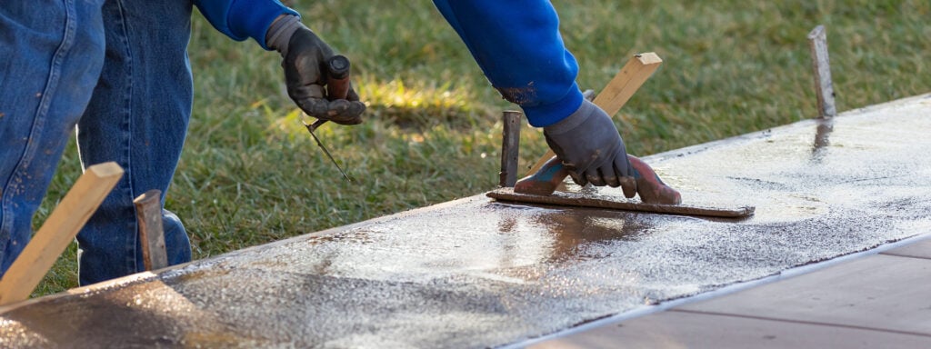 concrete deck project